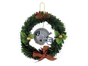 Raiders Wreath Ornament